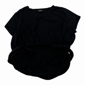 Weekend Comfort Top Ss By Express In Black, Size:Xl