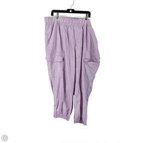 Athletic Pants By Old Navy In Purple, Size: 2x Multi-way wear Travel Ready