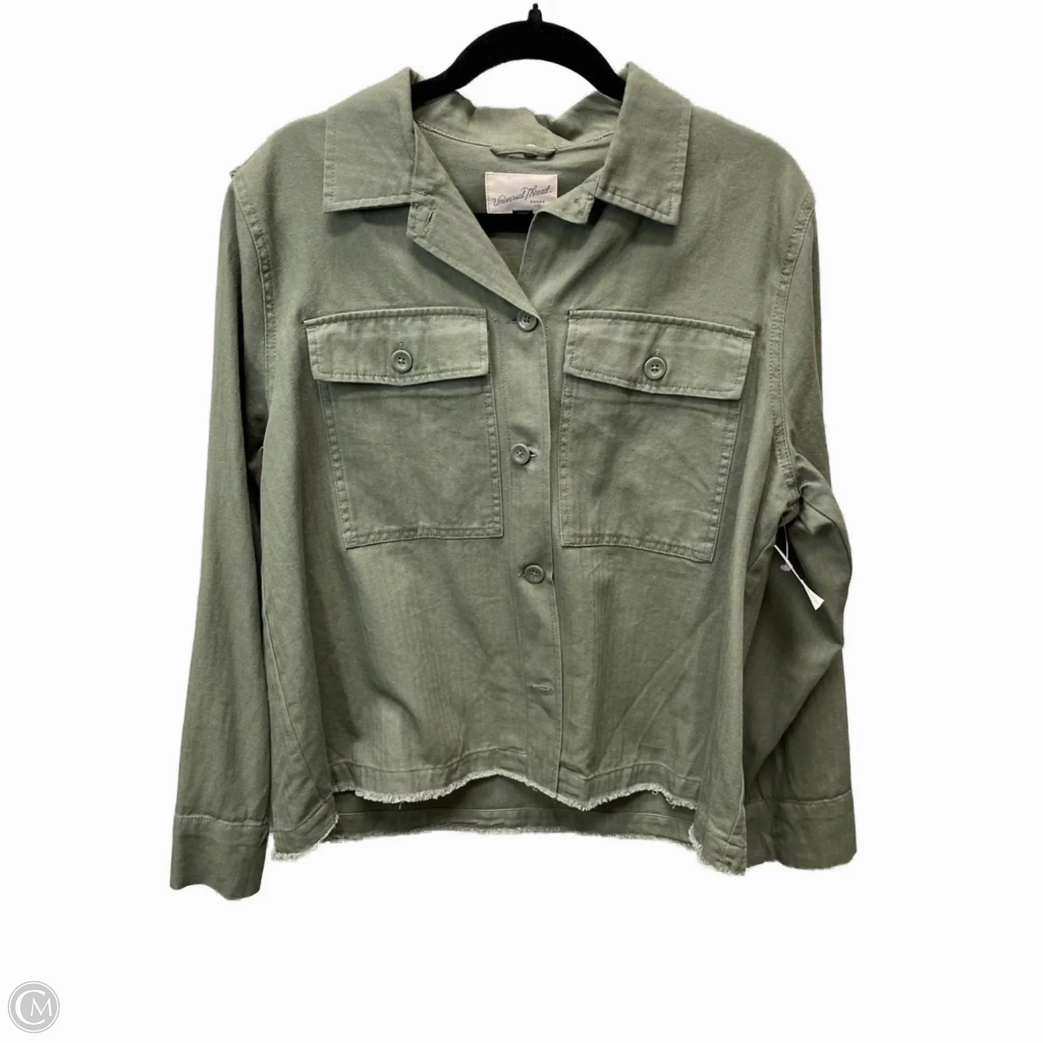 Jacket Utility By Universal Thread In Green, Size: Xl SlimSilhouette Moisture Wicking Inner Layer