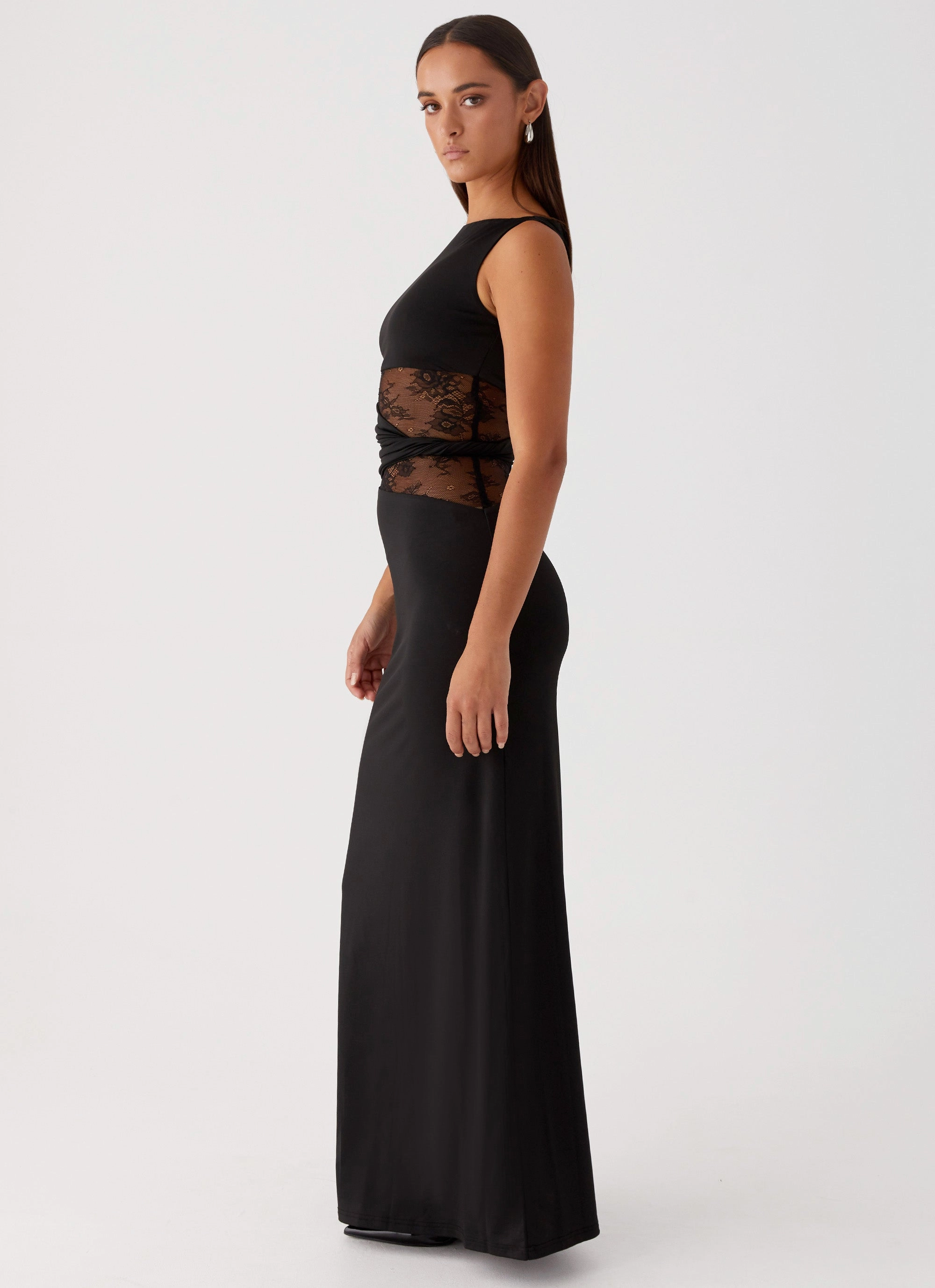 Karma Maxi Dress - Black Sleek and Sleek