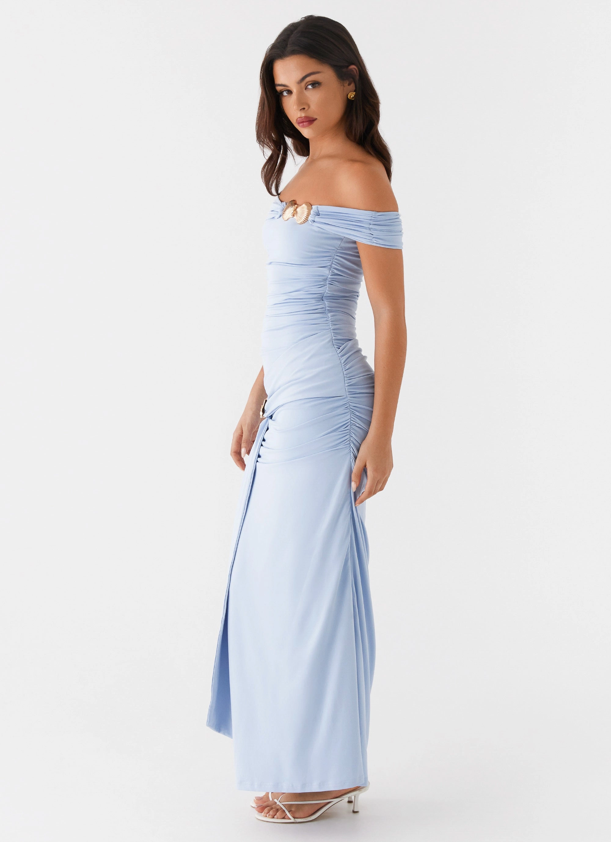 Majorly Maxi Dress - Blue LowProfileZipper breathable-mesh
