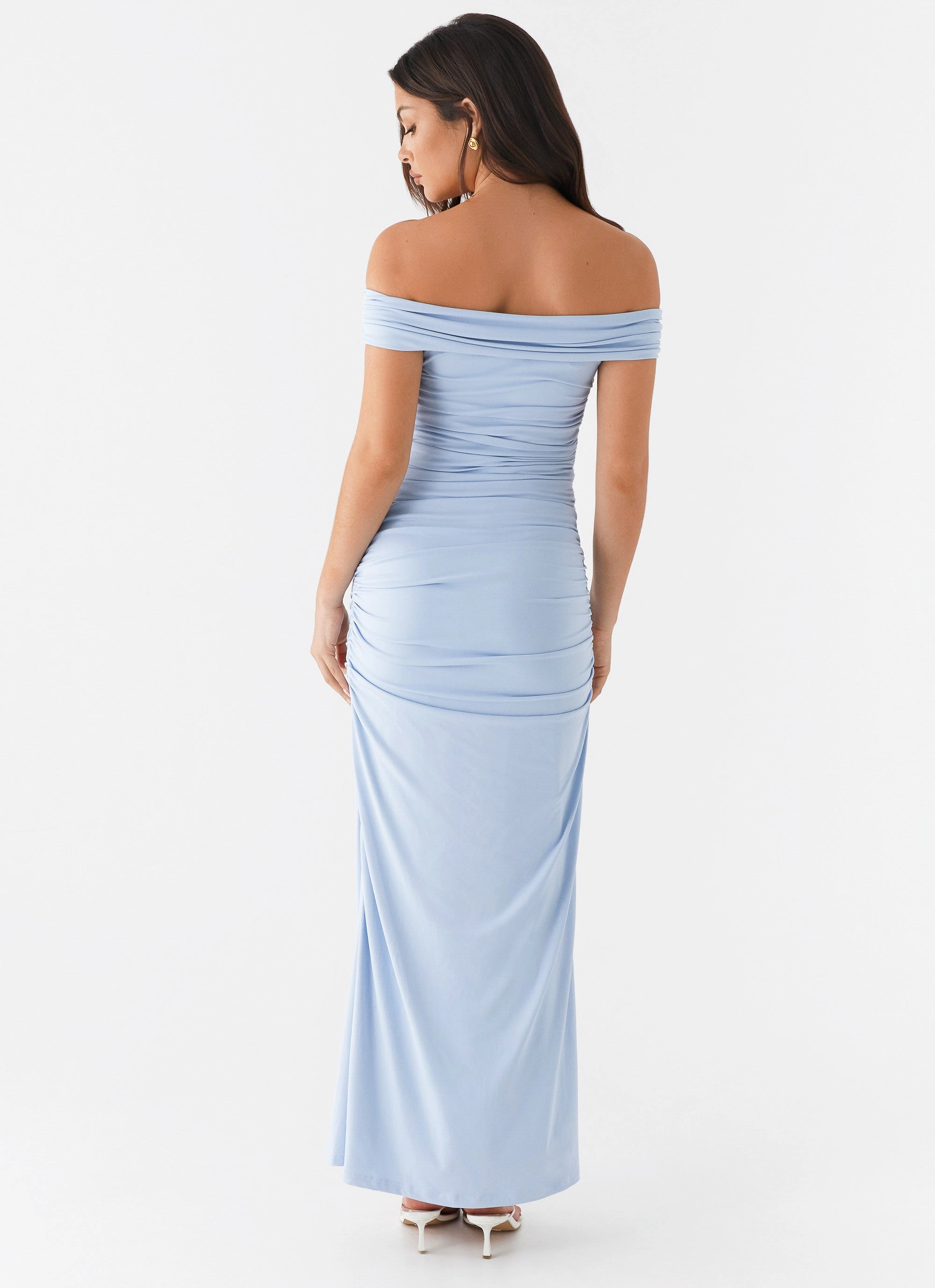 Majorly Maxi Dress - Blue foldable Relaxed and Elegant
