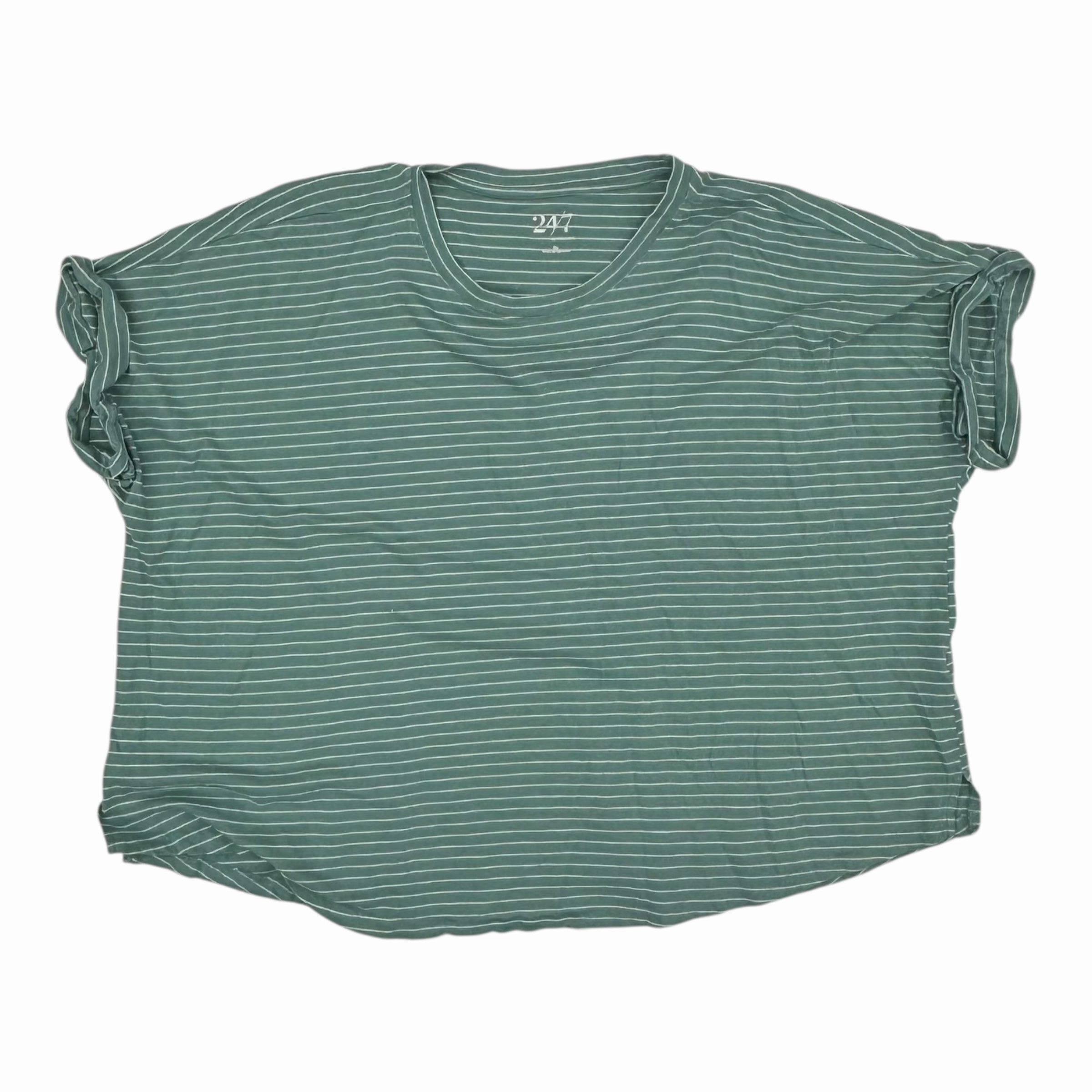 Top Ss By Maurices In Green, Size:2X Versatile Option Fashion Comfort