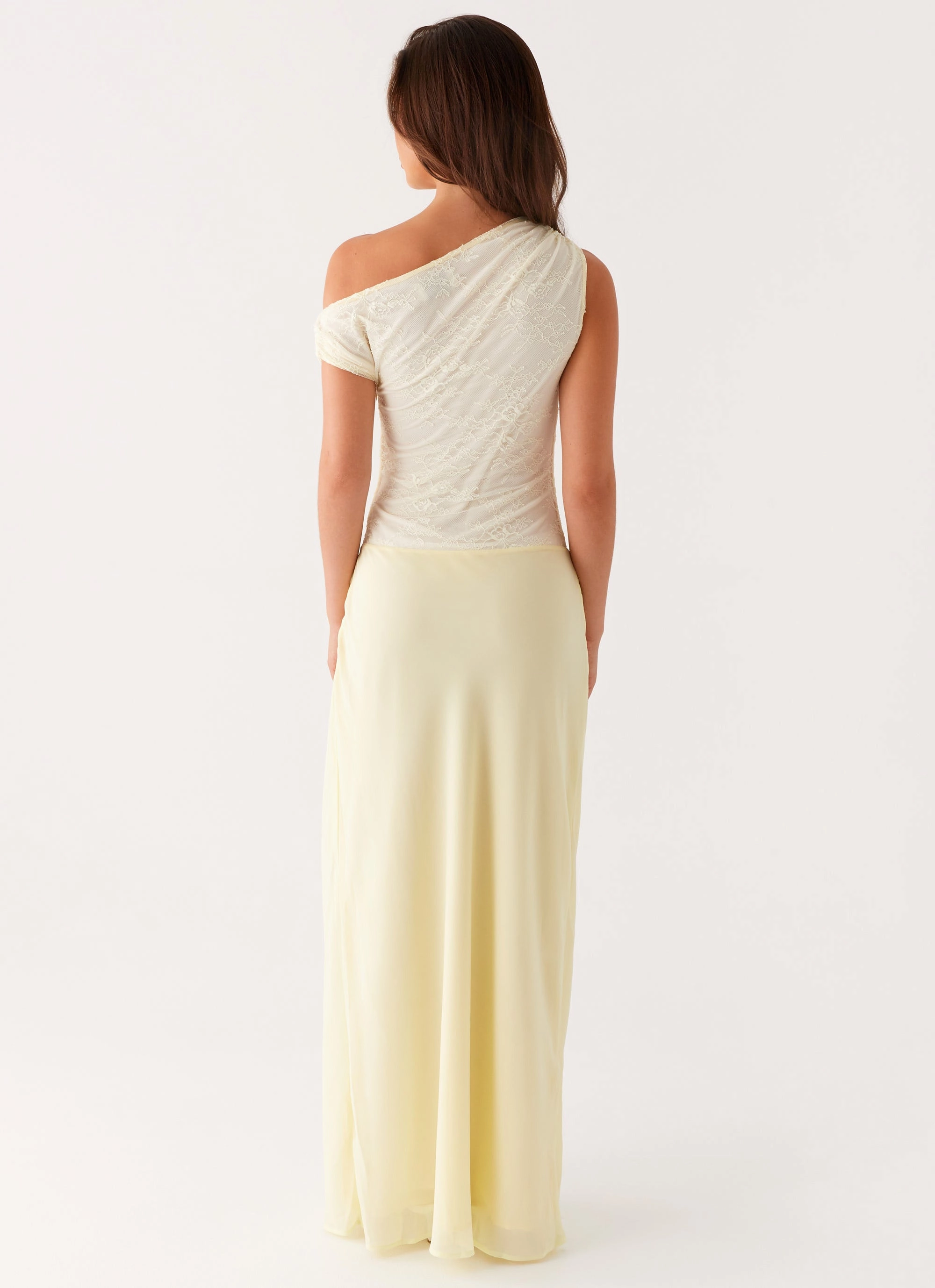 Feminine Charm Lili Maxi Dress - Yellow