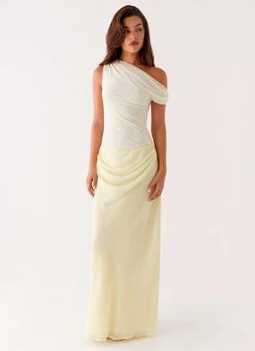 Street Style Lili Maxi Dress - Yellow