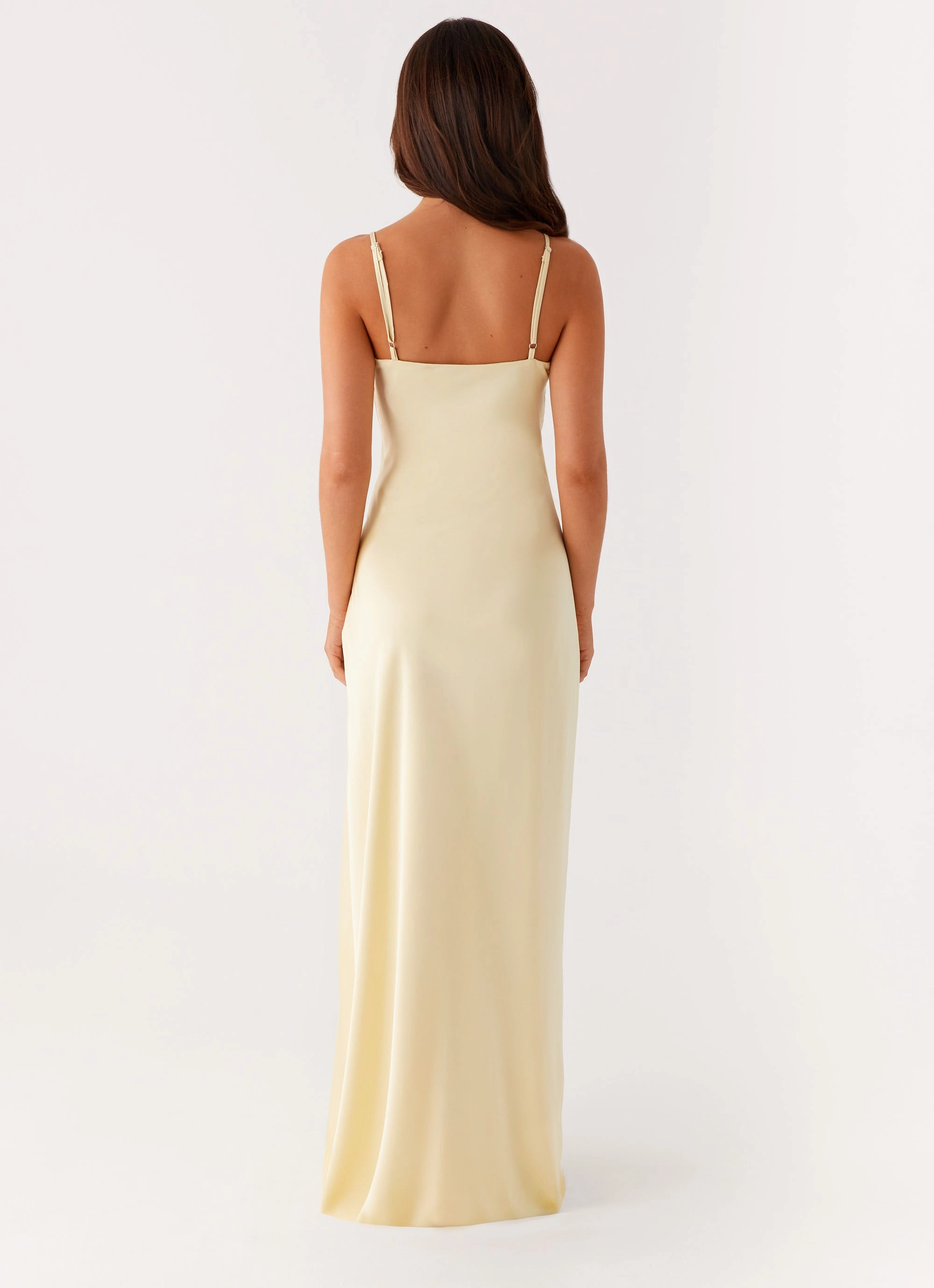 Chic Energy Elona Maxi Dress - Baby Yellow