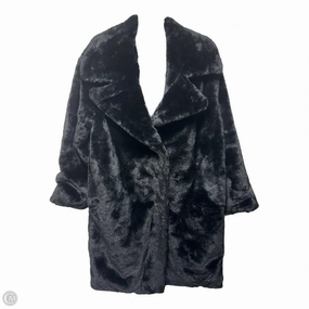 Emery Fur Jacket Faux Fur & Sherpa By Steve Madden In Black, Size: Xs Minimalist Aesthetic Ultraviolet Protection