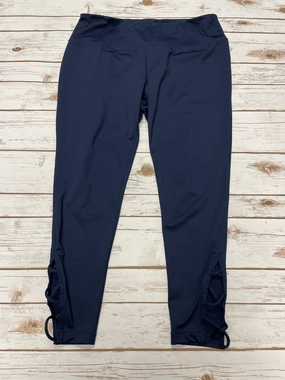Athletic Pants By Zella In Navy, Size: Xl Odor Control Technology Quick-Dry Material