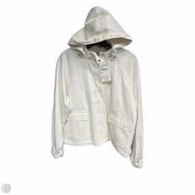 Jacket Denim By Clothes Mentor In White Denim, Size: L Sunday Walk Style Fall Outfit