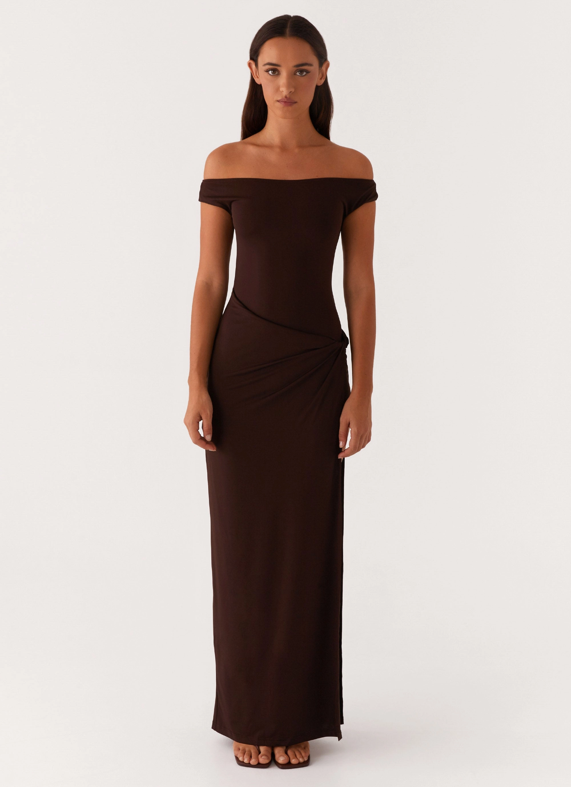 Morning Wear Amerie Maxi Dress - Chocolate
