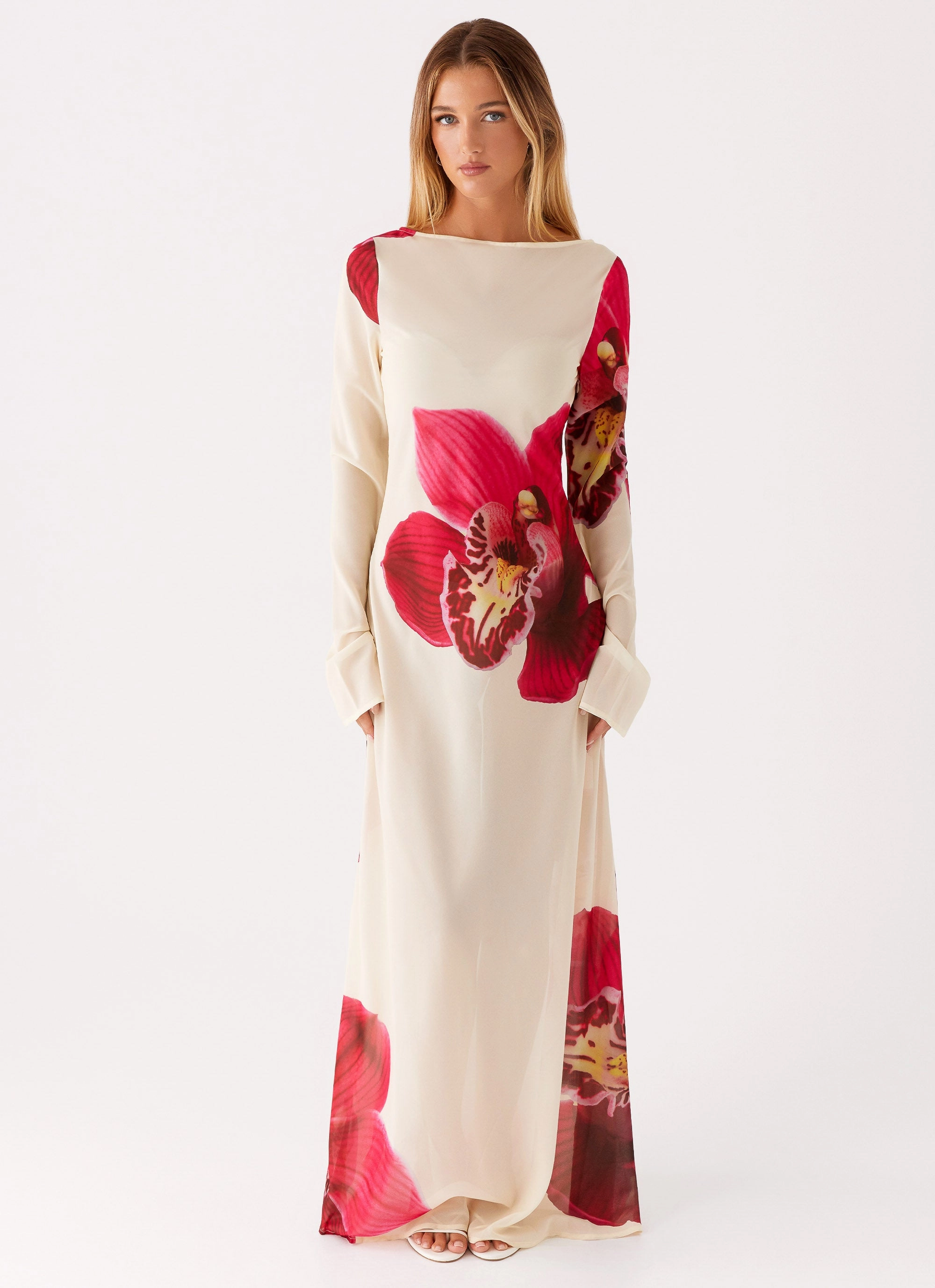 Lorde Maxi Dress - Orchid Yellow Special-Occasion