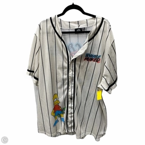 Tunic Short Sleeve By SIMPSONS In Cream, Size: 3x VintageWash