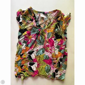 Soft And Comfortable Top Short Sleeve By Rachel Roy In Floral Print, Size: 2x
