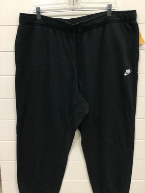 Slim Look Athletic Pants By Nike Apparel In Black, Size:2X