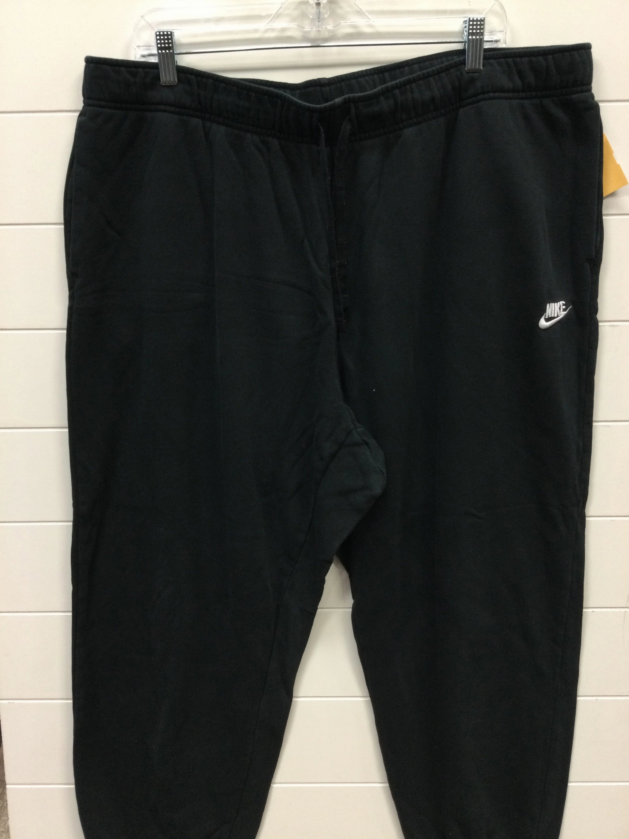 Slim Look Athletic Pants By Nike Apparel In Black, Size:2X