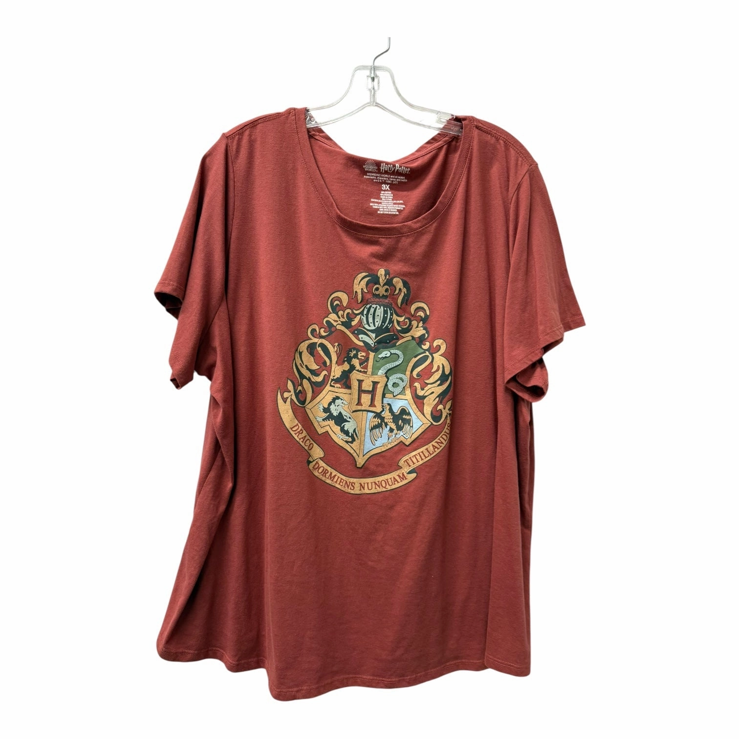 Top Ss By Cme In Red, Size:3X Minimal Comfort MoistureWickingFabric