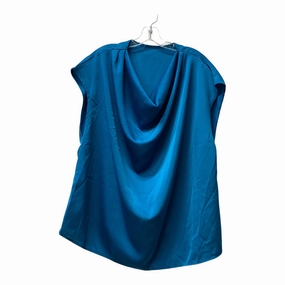 Top Ss By Shein In Blue, Size:2X Relax Trend