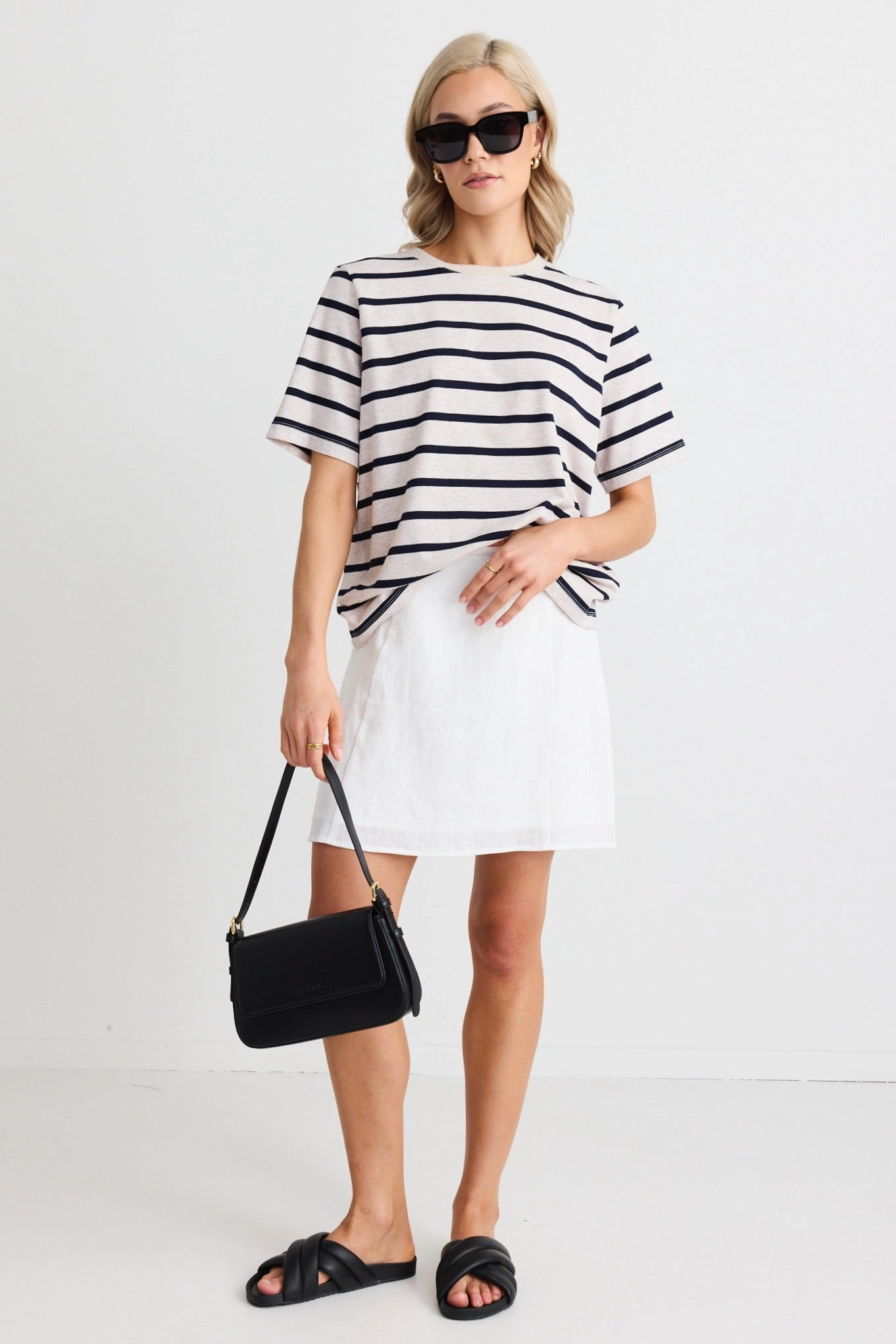 Modern Design Palma White Mini Skirt