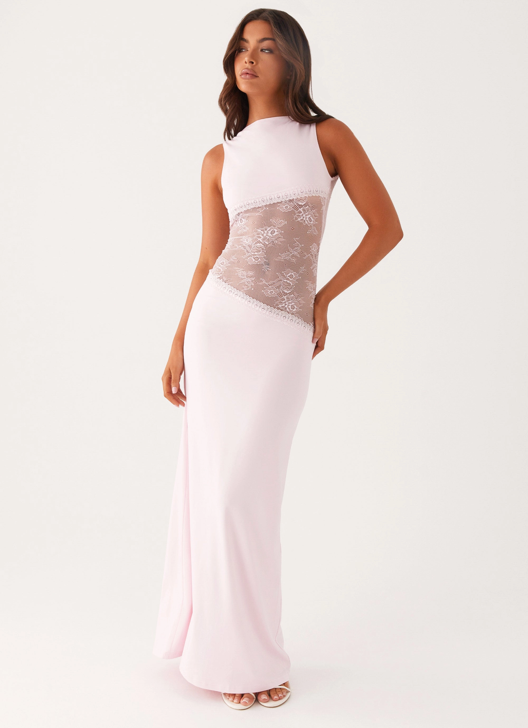 Lucinda Maxi Dress - Pink Statement Mood