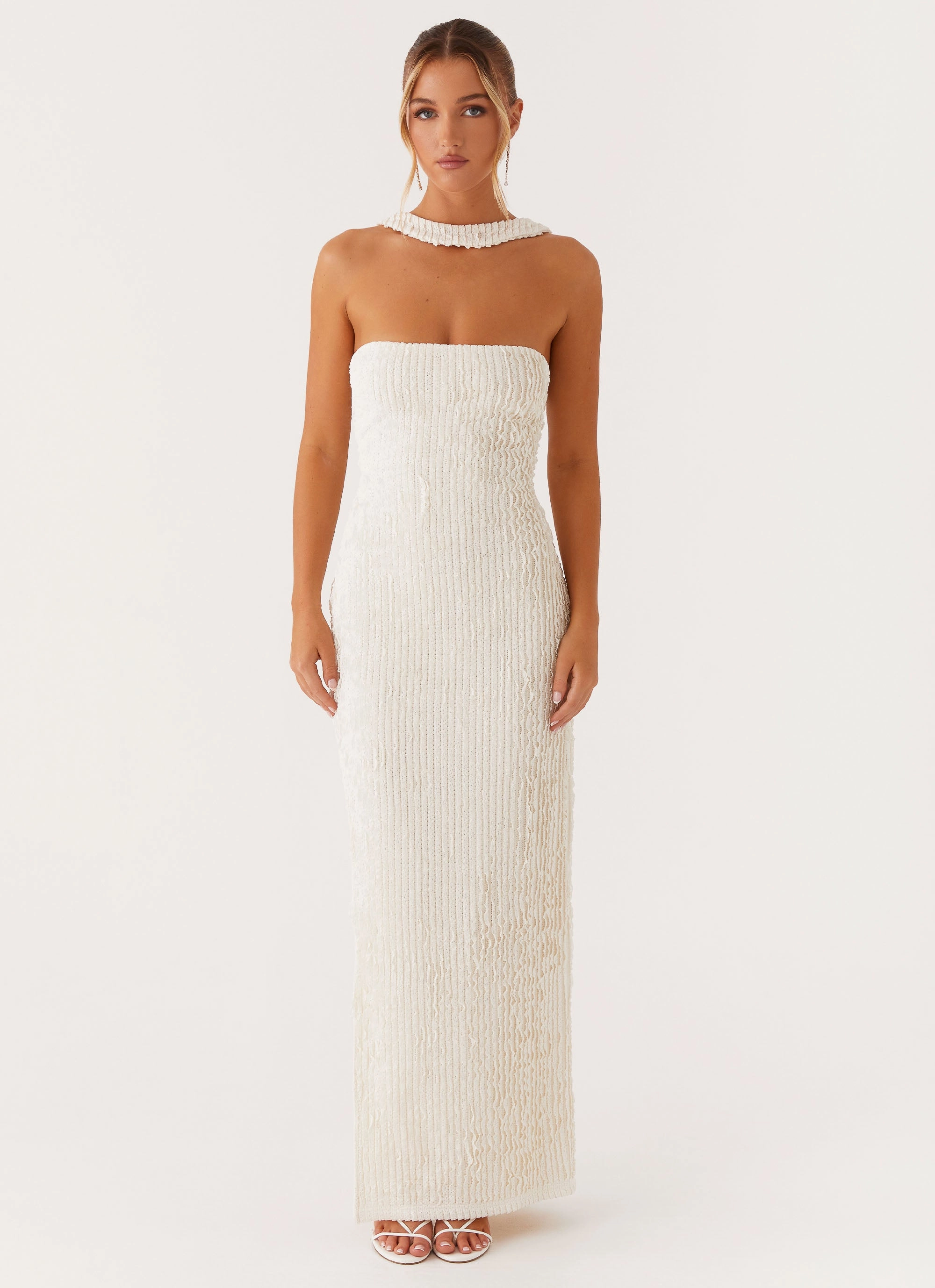 Sadie Maxi Dress - Ivory Wedding Style