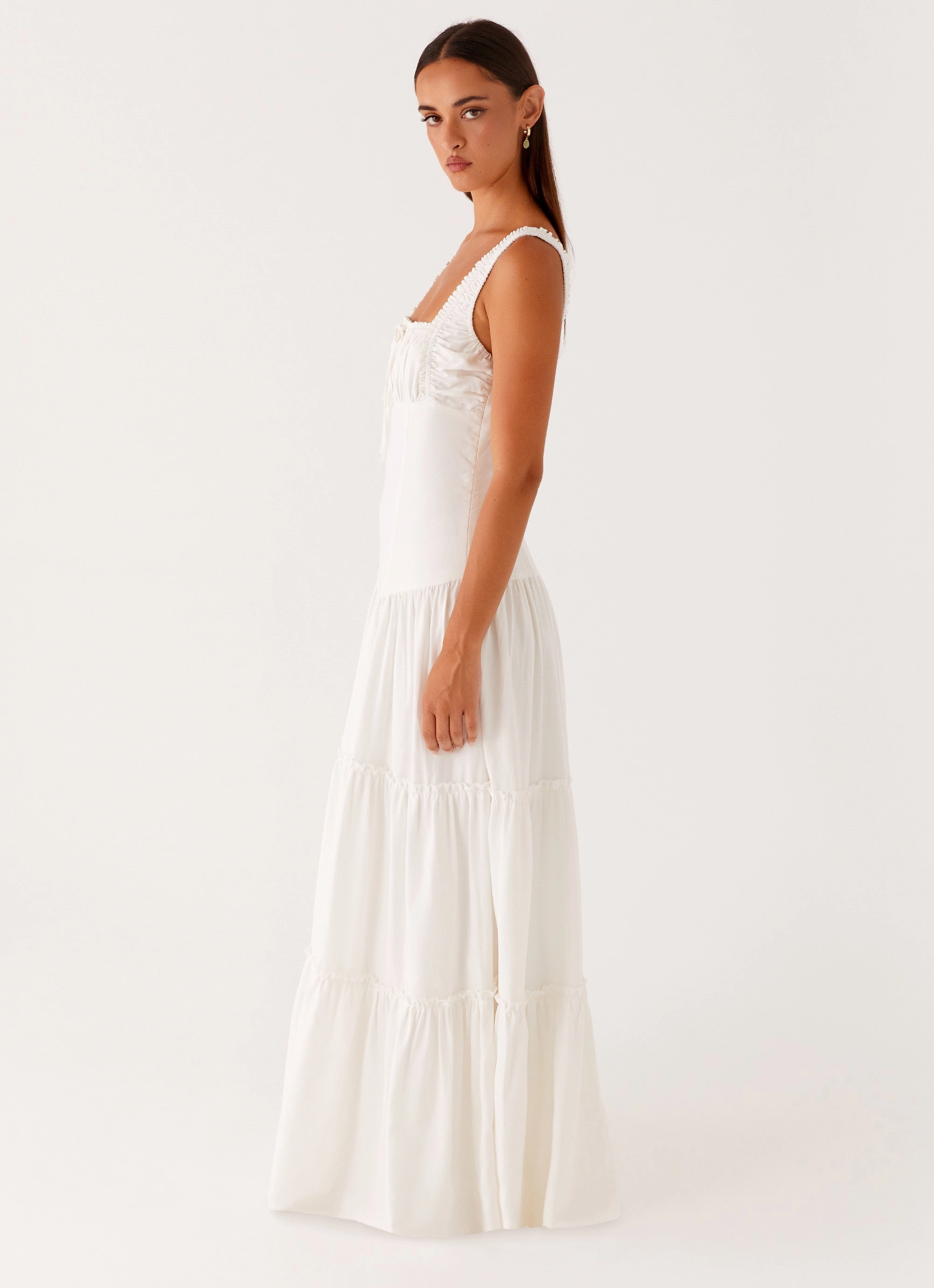 Layer Safe Esme Maxi Dress - White