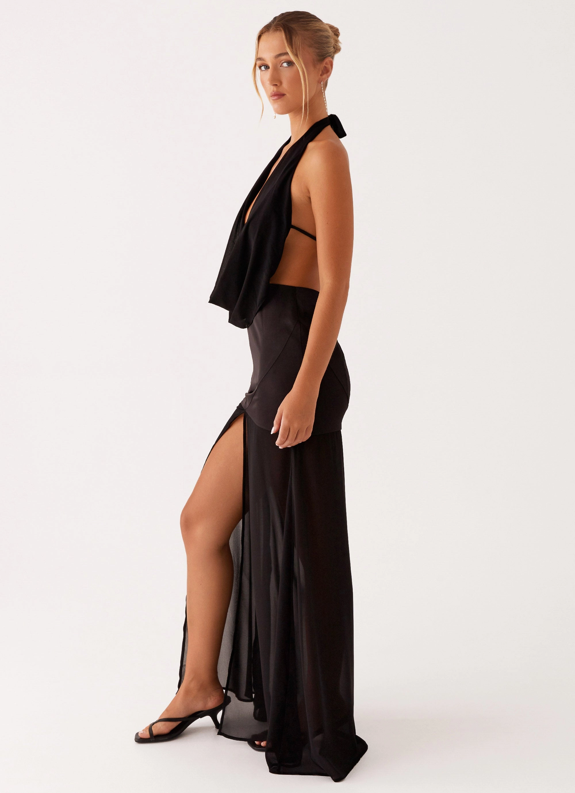 Relaxed-fit Versatile Wearable Fenella Maxi Dress - Black