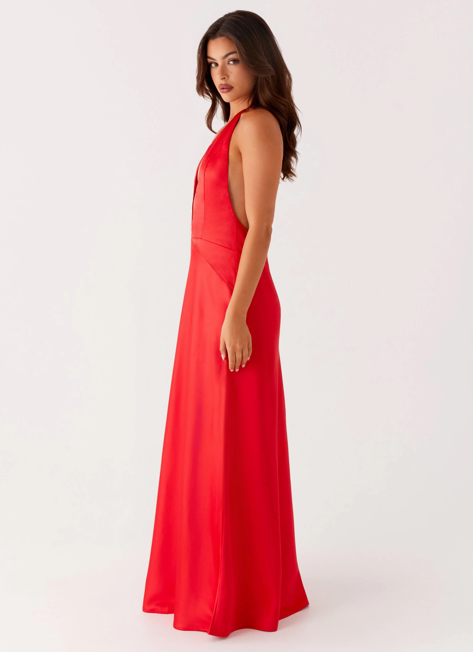 Idol Maxi Dress - Red Fresh Motion Confident Mood