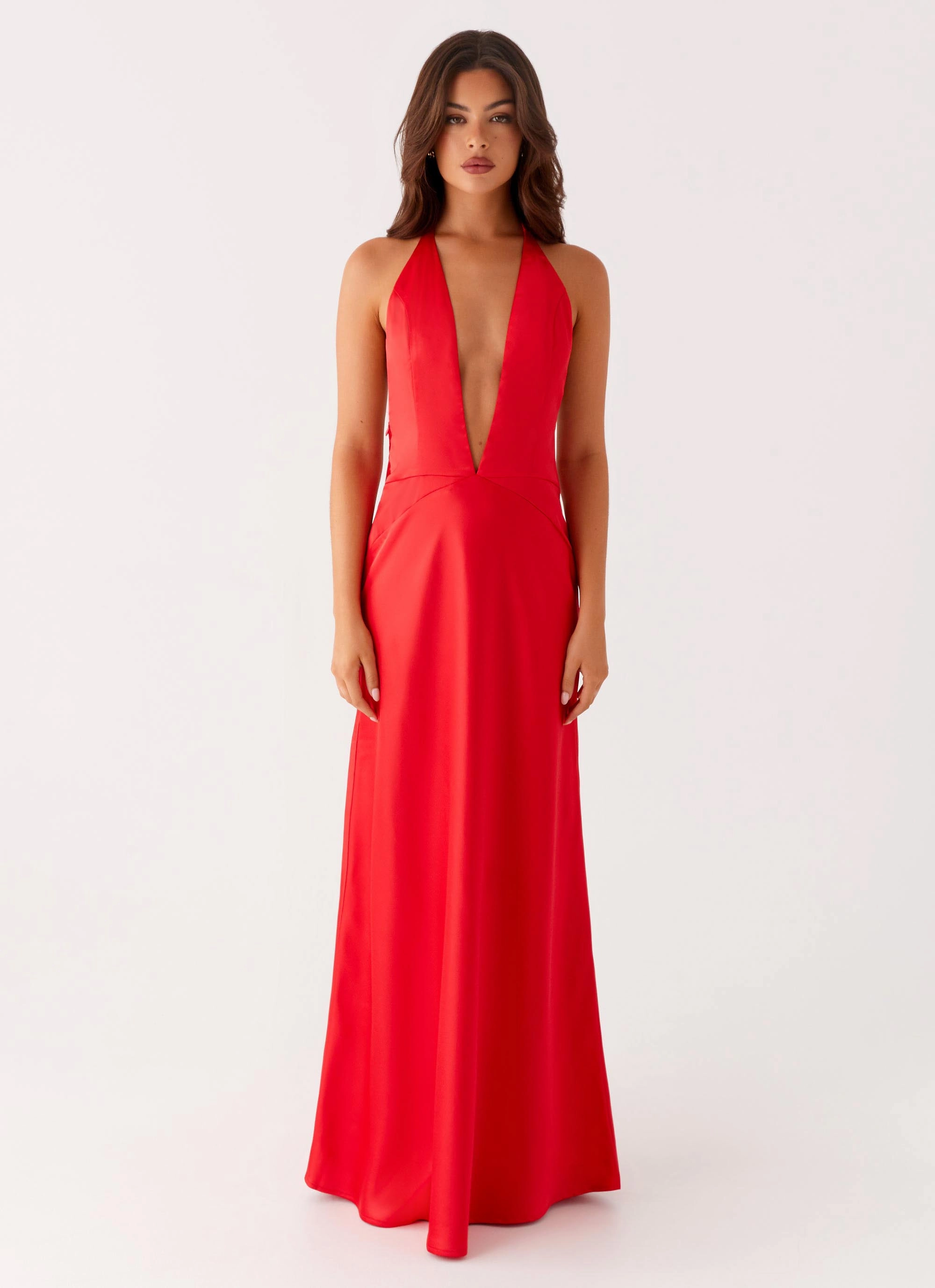 Idol Maxi Dress - Red Daily Option