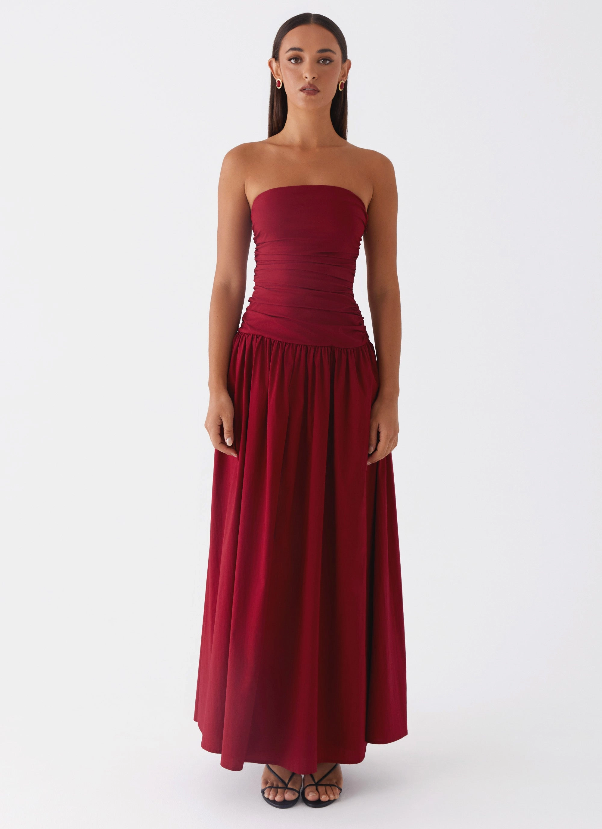 Carmel Maxi Dress - Merlot Walk Grace Relax Layers