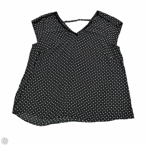 Seasonal Outfit Top Short Sleeve By Dr2 In Polkadot Pattern, Size: 3x