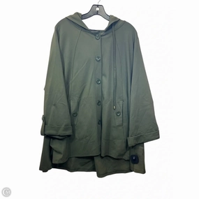 Unisex Casual Fit Jacket Other By Christian Siriano In Green, Size: 1x