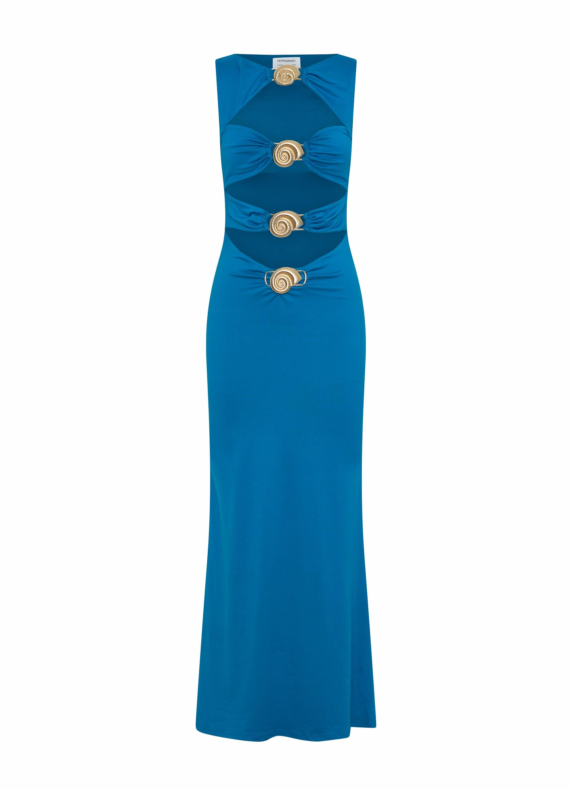 Essential Style Lagoon Cut Out Maxi Dress - Royal Blue
