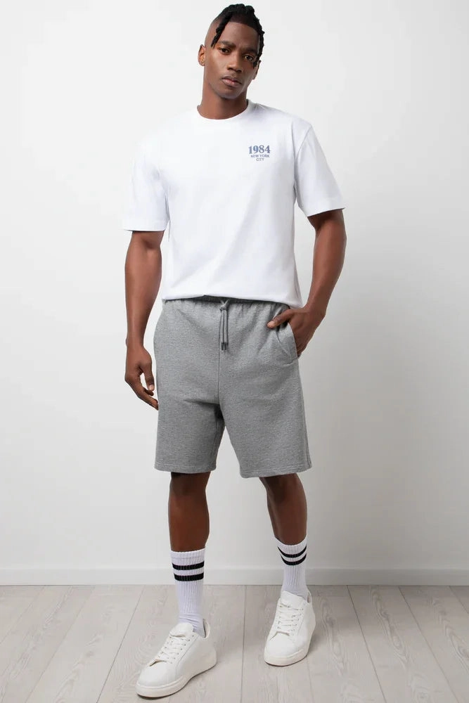 Odor-resistant Fleece Shorts Grey