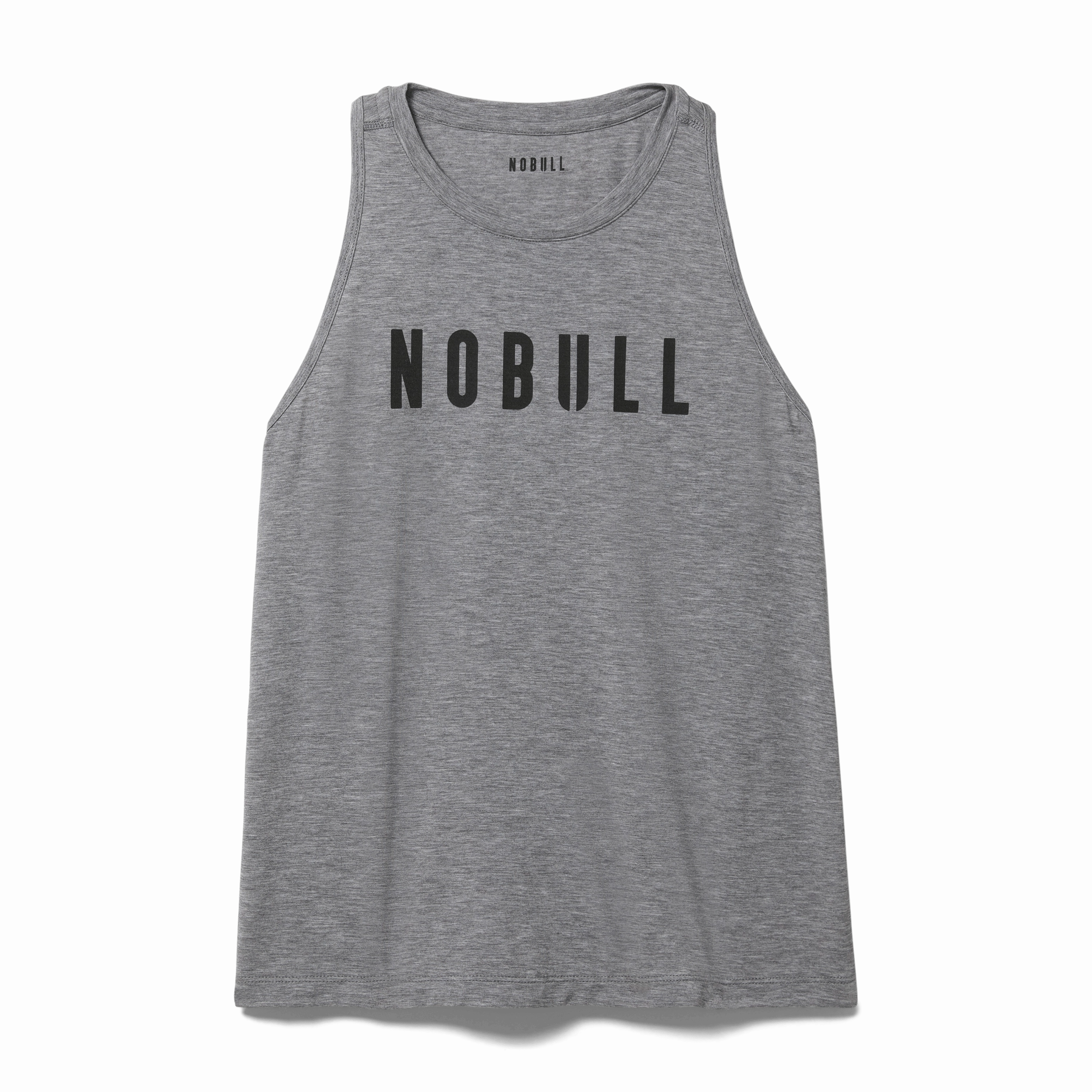 Women's NOBULL High-Neck Tank Friction Reducing Finish Subtle Texture Weave