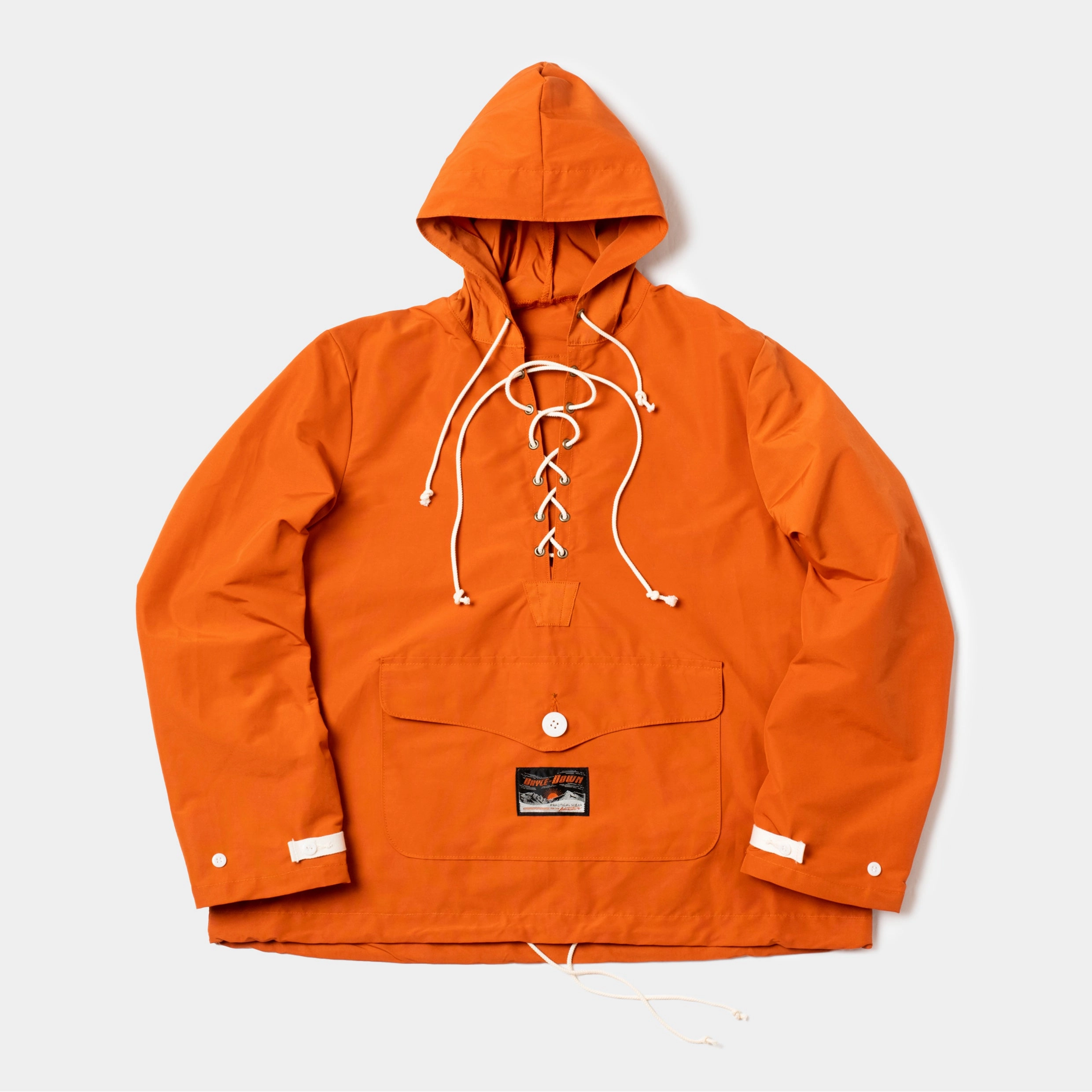 Foul Weather Anorak Orange Enhanced Edge Binding