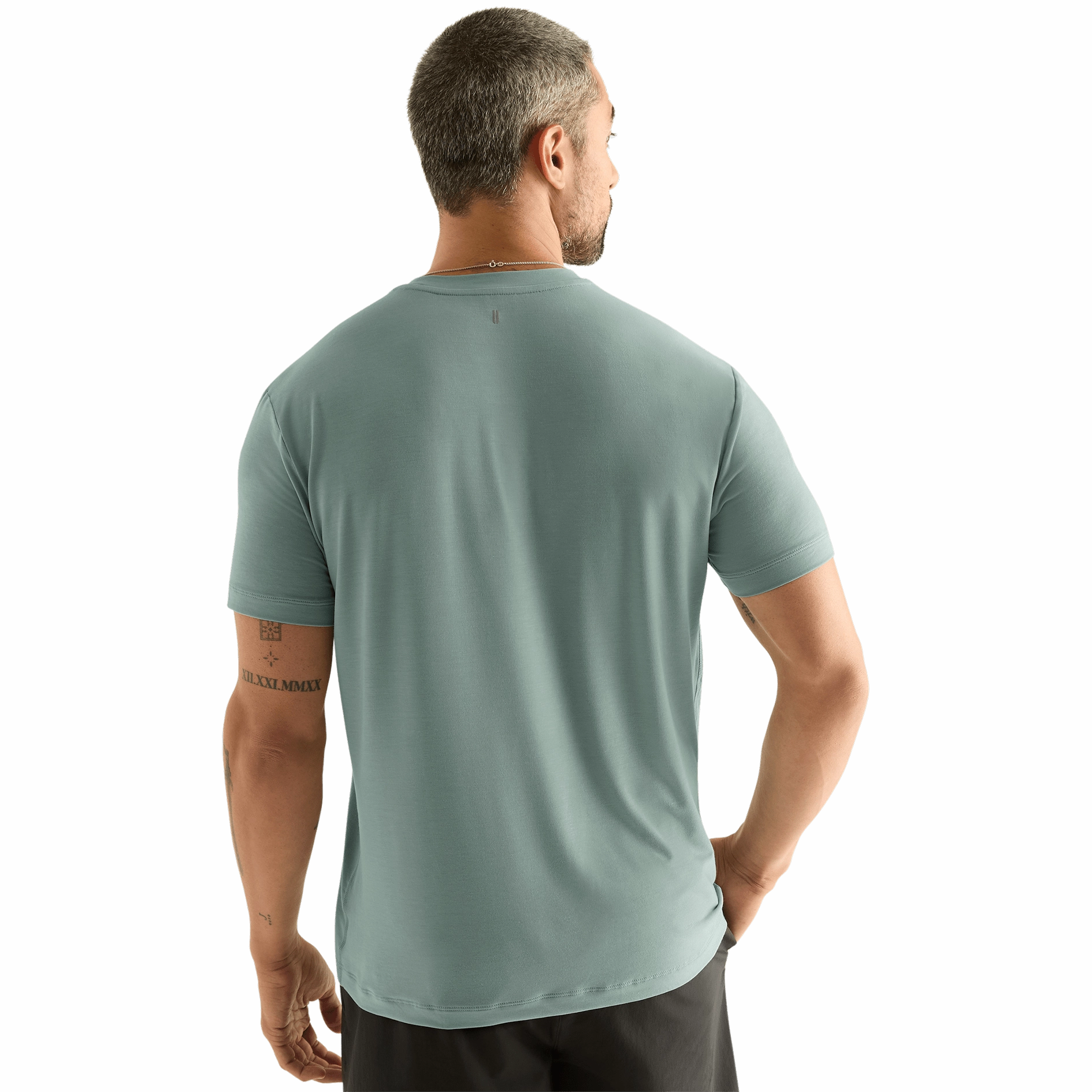 Men's NOBULL Tee High Visibility Trim UVProtection Coating