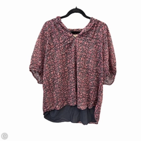 Date night Comfortable And Versatile Top Short Sleeve By Philosophy In Multi-colored, Size: 1x