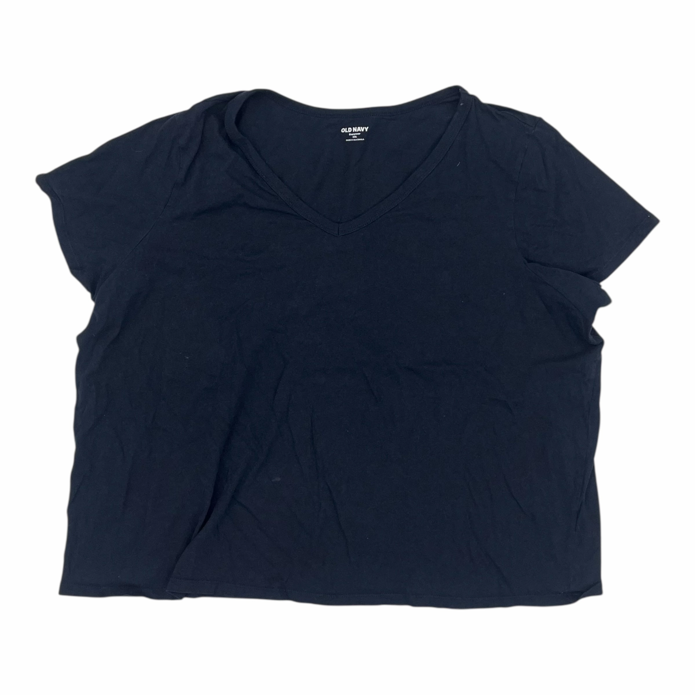 High Density Weave Top Ss Basic By Old Navy In Blue, Size:Xxl