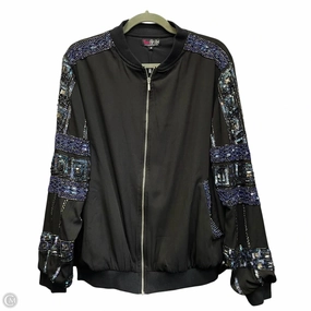 Jacket Other By Clothes Mentor In Black, Size: 18 Crisp Weather Fit