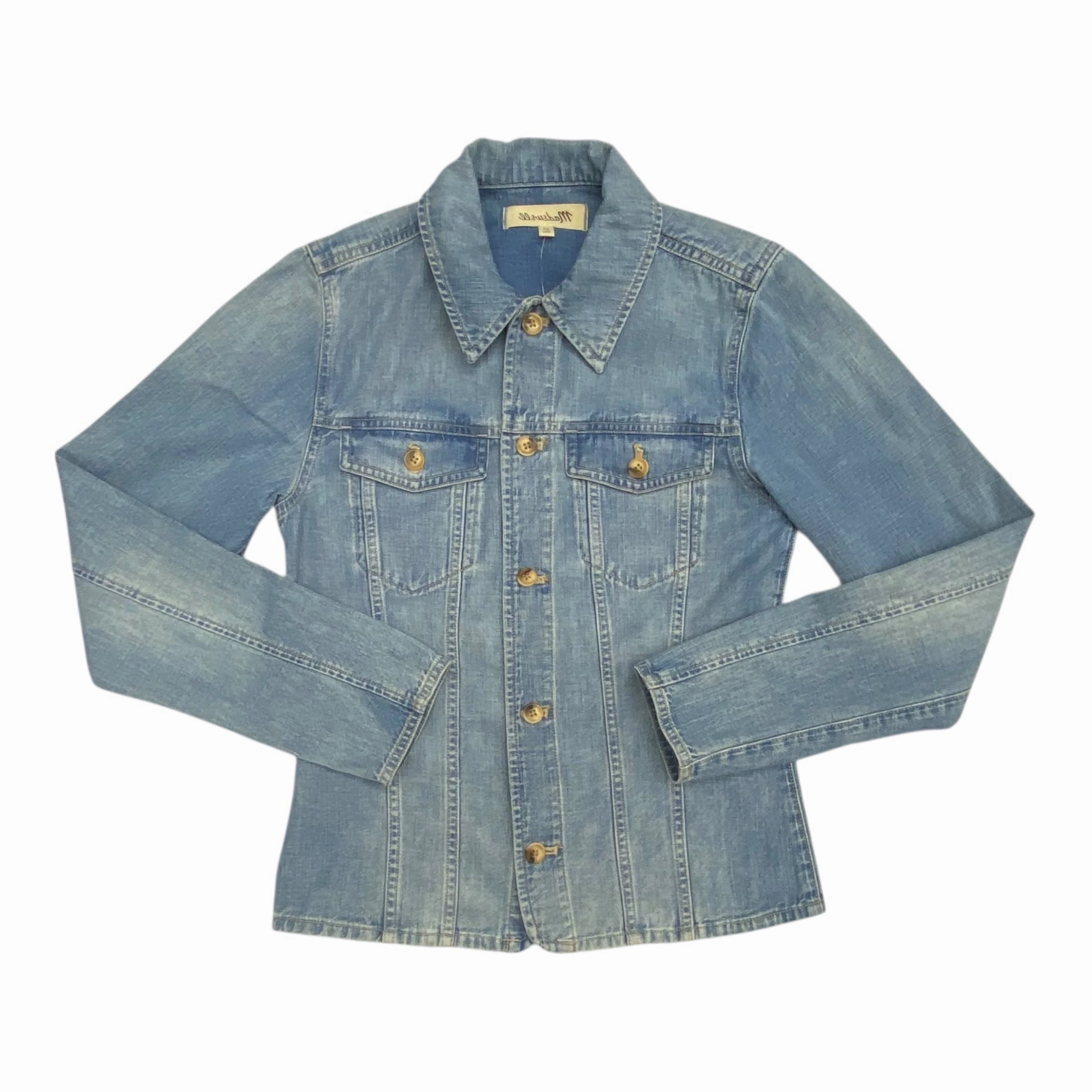 Teflon Coated Jacket Denim By Madewell In Blue Denim, Size:Xs