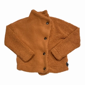 On Duty Layer Jacket Faux Fur & Sherpa By Mystree In Orange, Size: S