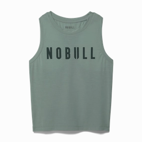 Flatlock Seam Athletic Wear Women's NOBULL Fitted Tank