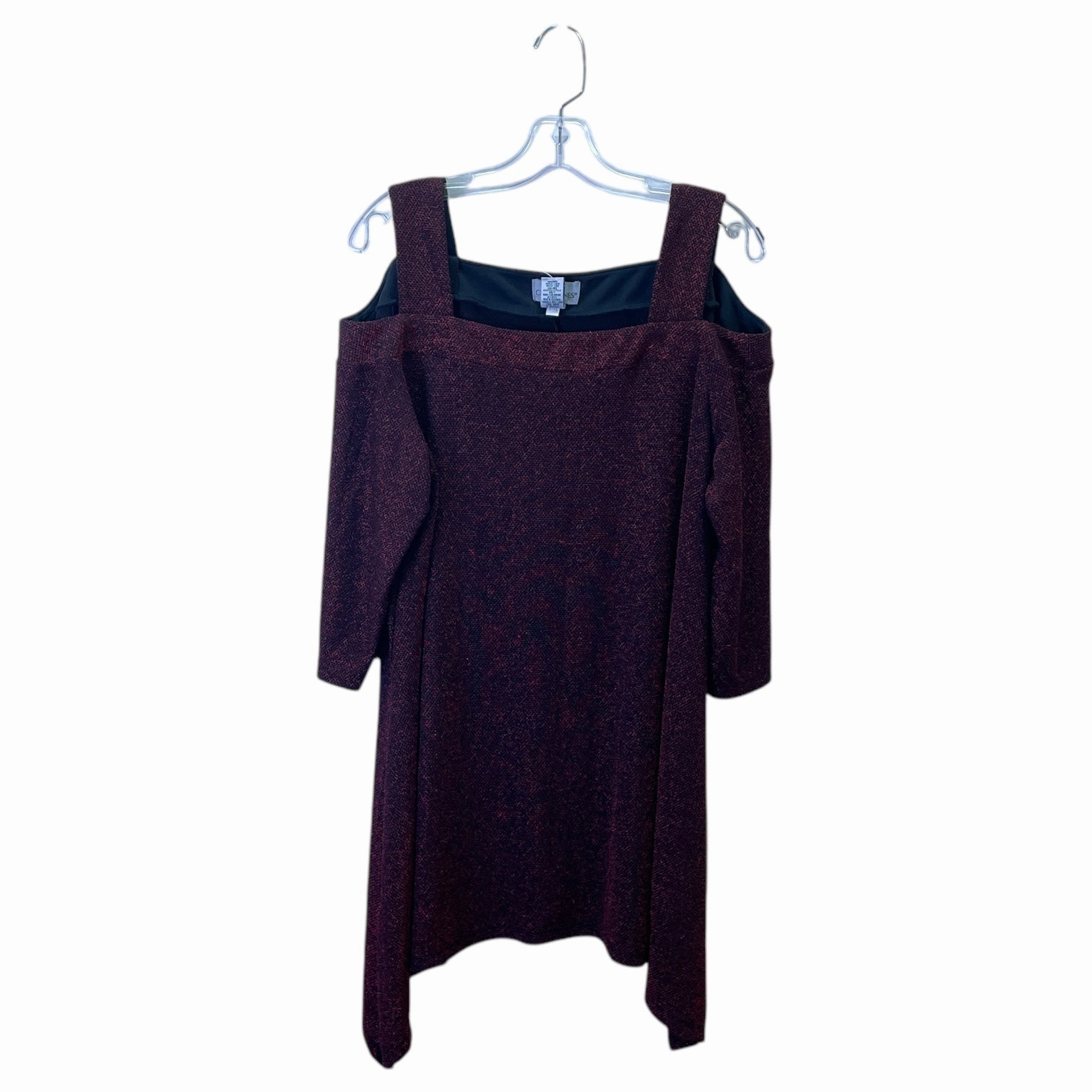 All-day style Top Ss By Catherines In Red, Size:1X