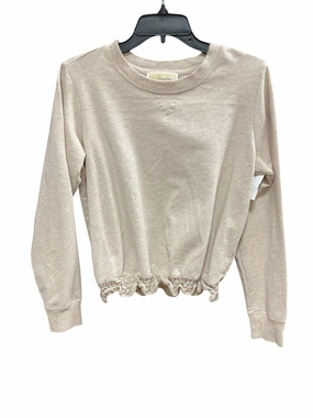 Sleek Wear Fit Comfy Knitwear Look Sweater Designer By Michael By Michael Kors In Beige, Size: S