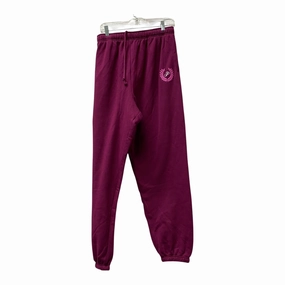 Athletic Pants By Pink In Purple, Size:Xl Breathable Waistband AbrasionGuardTape