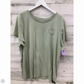Top Short Sleeve By Lane Bryant In Green, Size: 3x Perfect Design