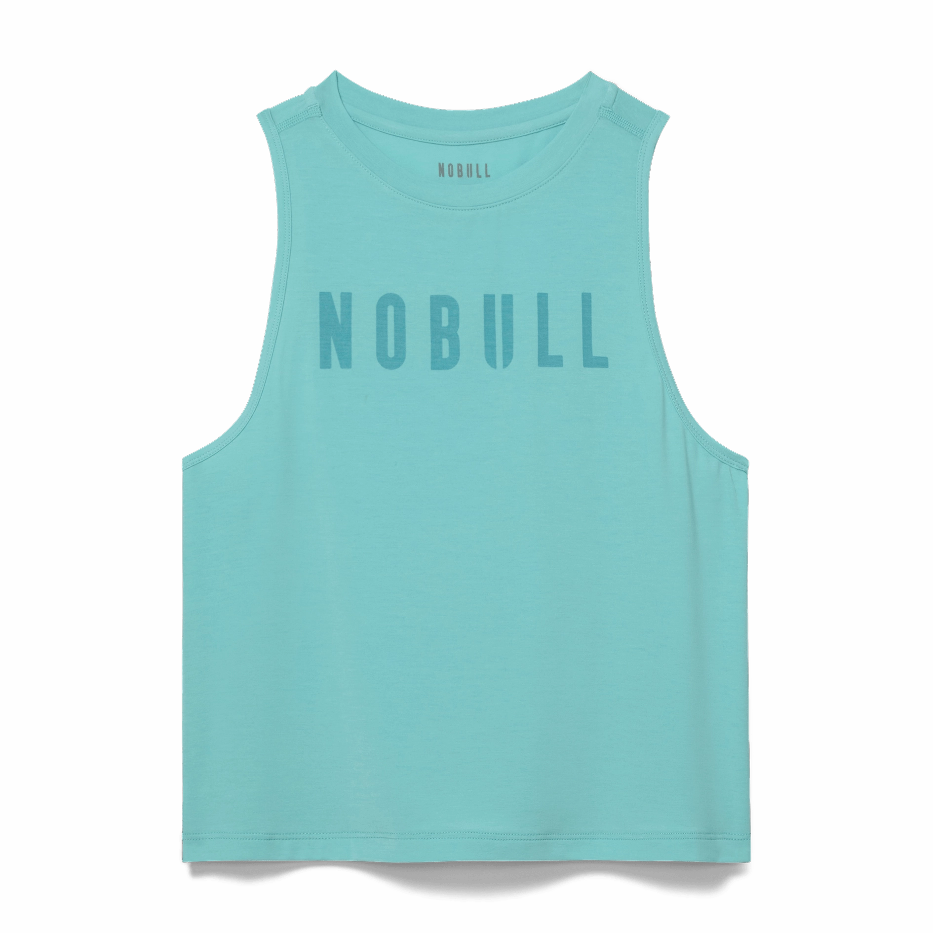 AthleisureInspired Ribbed Trim Details Women's NOBULL Muscle Tank