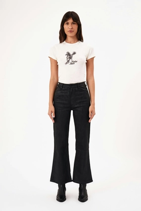 Sweat Wicking Lining StaticDissipativeFabric Sailor Black Scoop Coated Jean