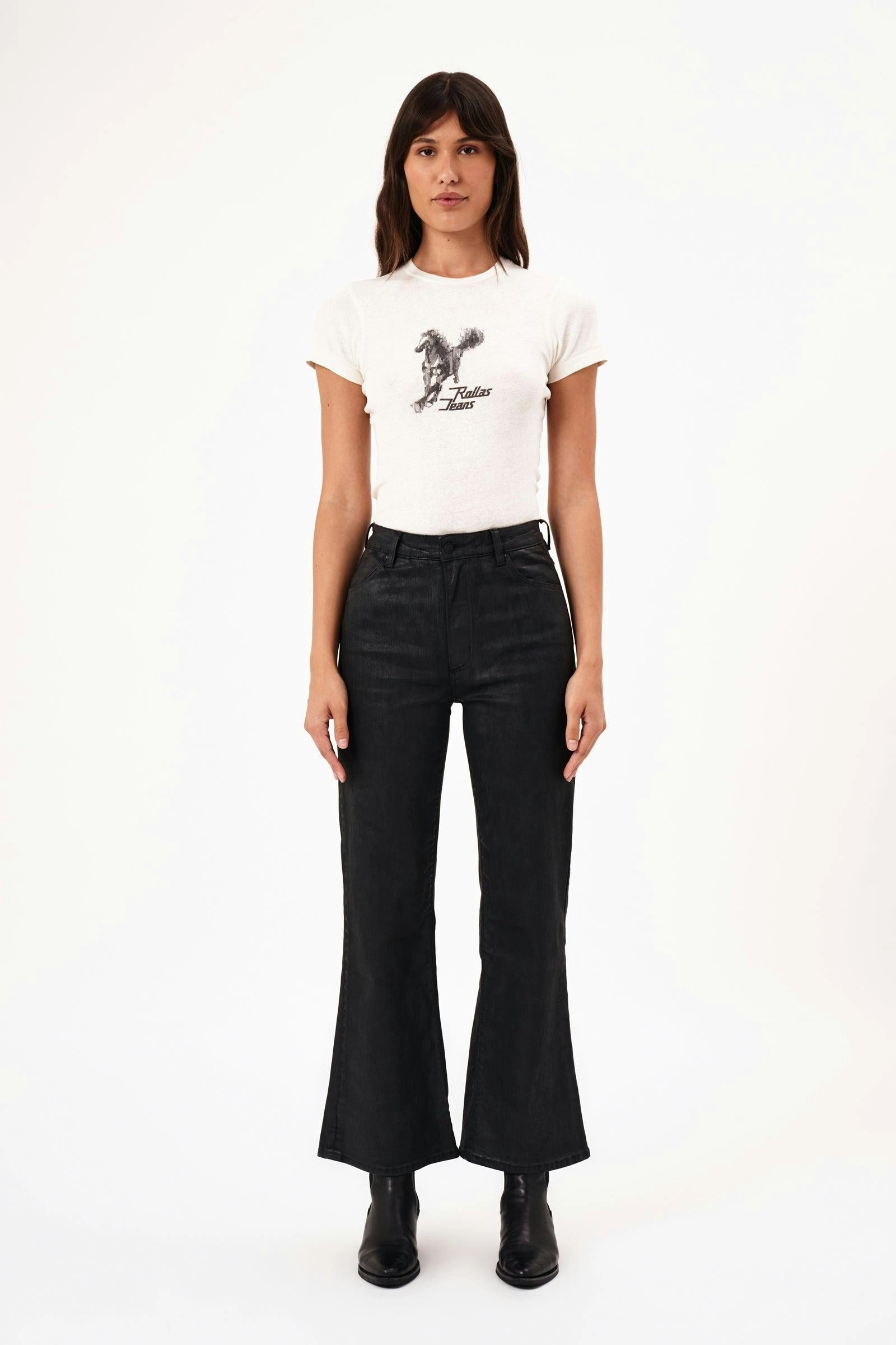 Sweat Wicking Lining StaticDissipativeFabric Sailor Black Scoop Coated Jean