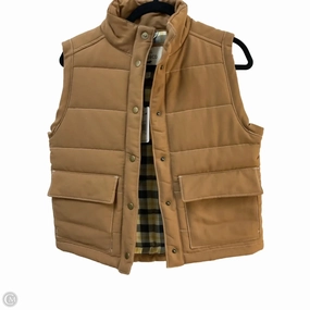 Stretch Comfort Design Vest Puffer & Quilted By Toad & Co In Brown, Size: S